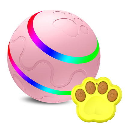 Automatic Self Rotating Interactive Ball Intelligent Pet Toy
