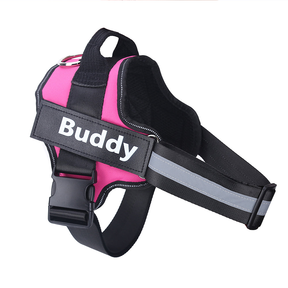 no pull reflective dog harness
