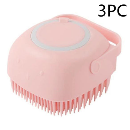 Pet Grooming Gloves Bath Massage Brush Cleaning Comb