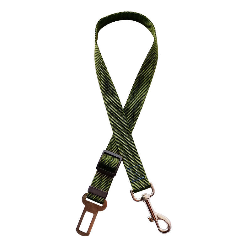 Adjustable Pet Safety Harness Lead Clip Car Seat Belt