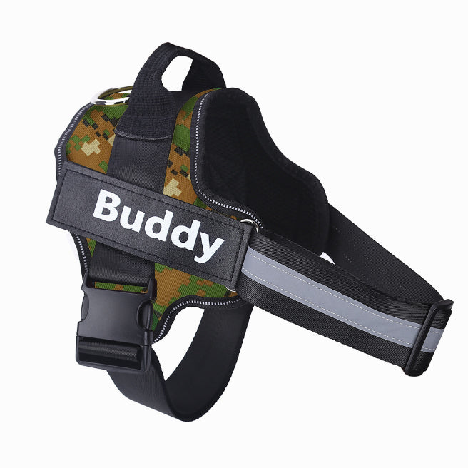 no pull reflective dog harness