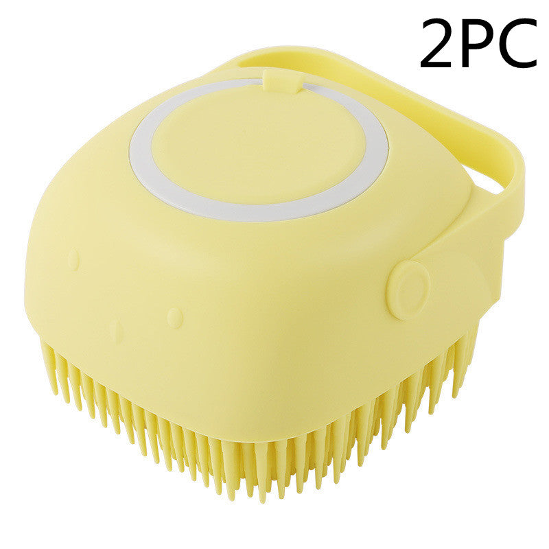 Pet Grooming Gloves Bath Massage Brush Cleaning Comb