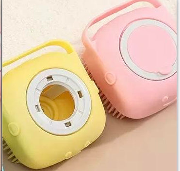Pet Grooming Gloves Bath Massage Brush Cleaning Comb