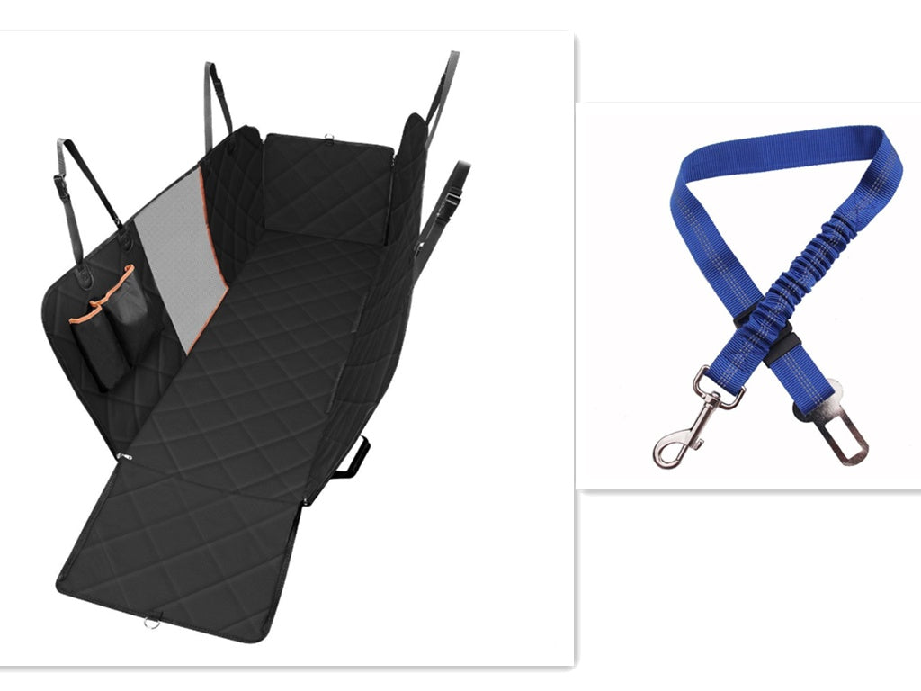 Pet Hammock with Zipper for Seat Protection Car Seat Cover