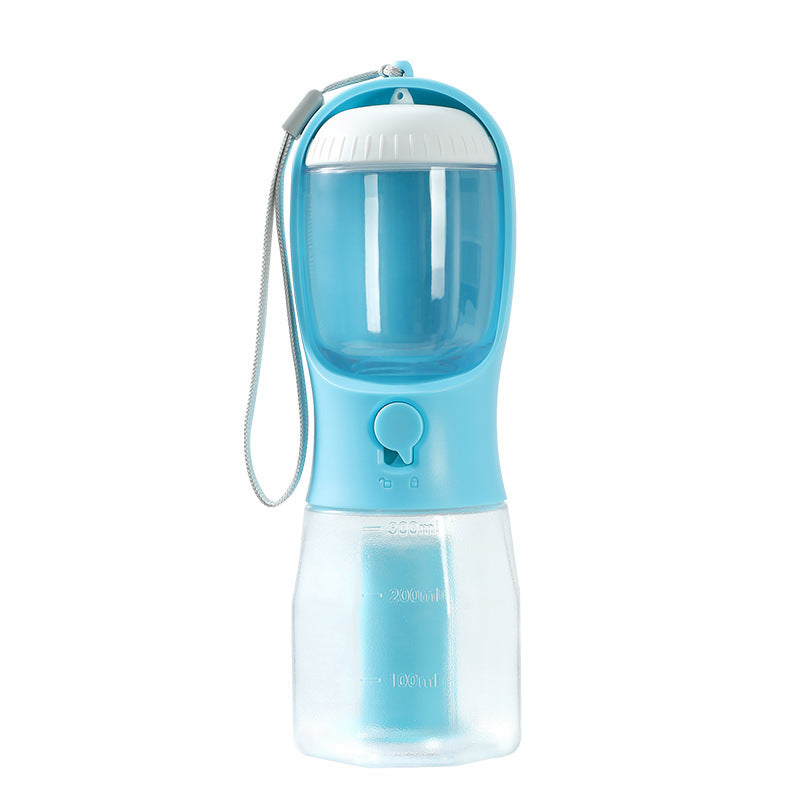 3-in-1 Portable Food Water & Waste Bag Dispenser Pet Cup
