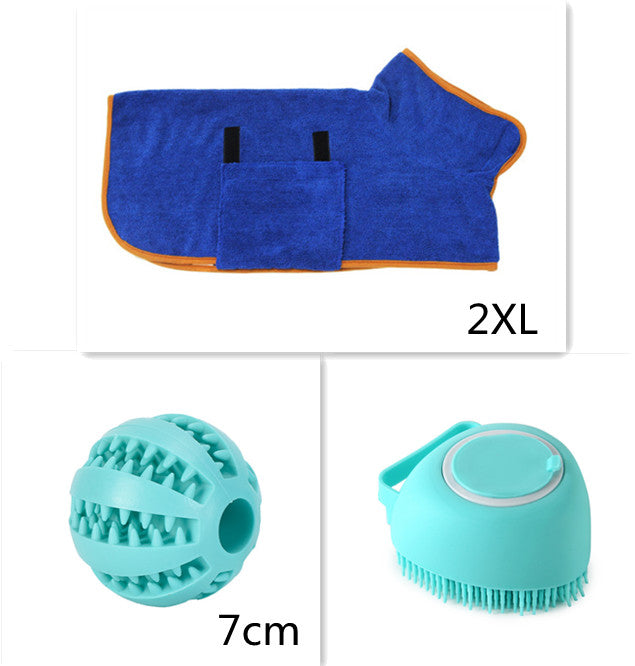 Pet Grooming Gloves Bath Massage Brush Cleaning Comb