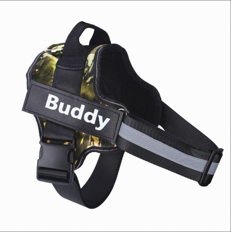 no pull reflective dog harness
