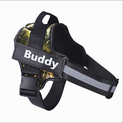 no pull reflective dog harness