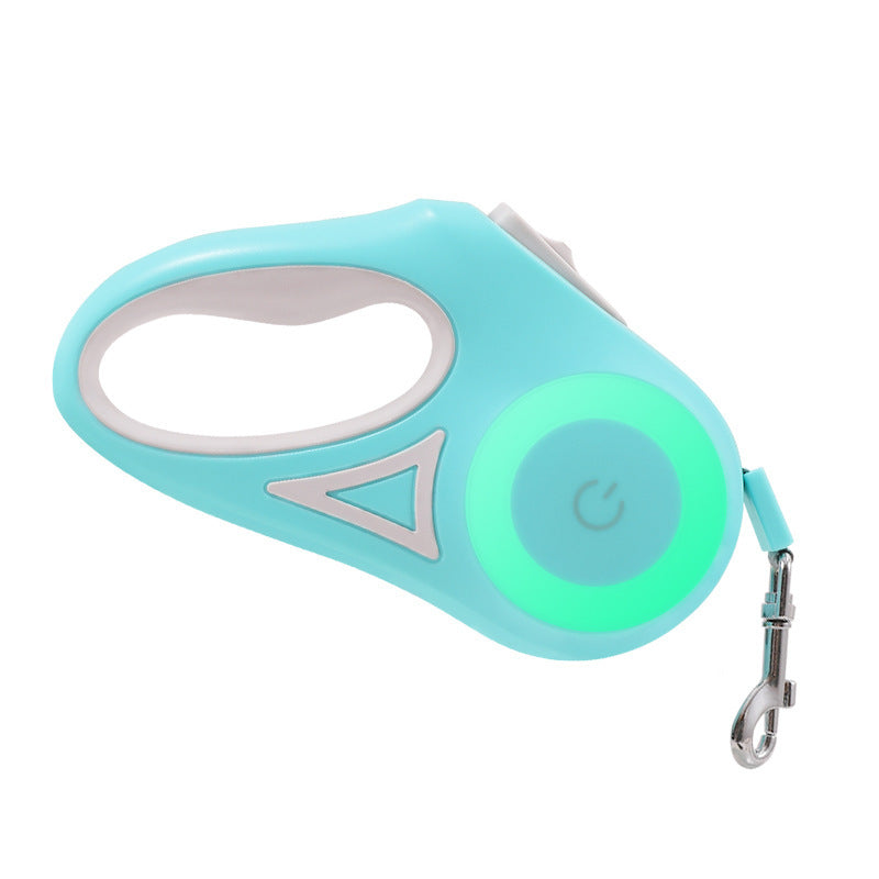 Retractable Dog Leash & Collar with LED Spotlight