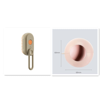 Electric Steam Spray Grooming Hair Removal Comb Pet Brush