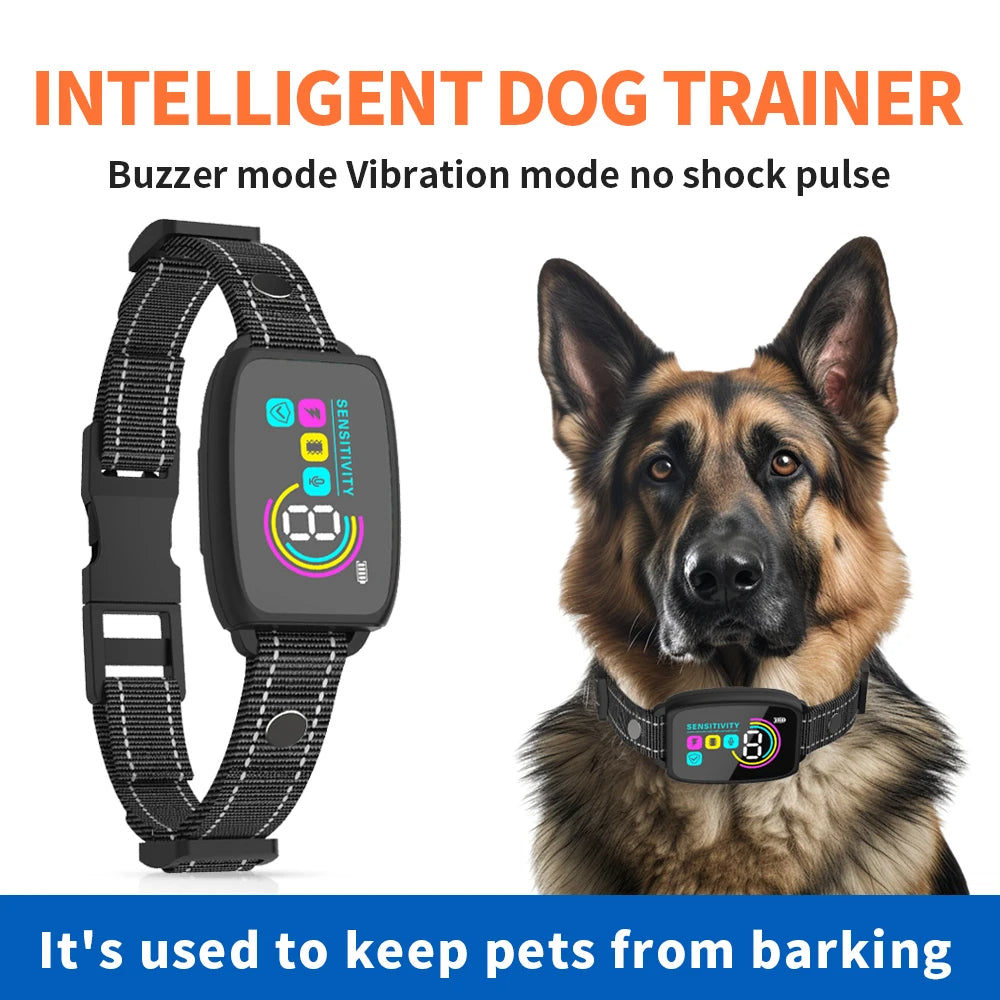 humane anti-barking dog collar