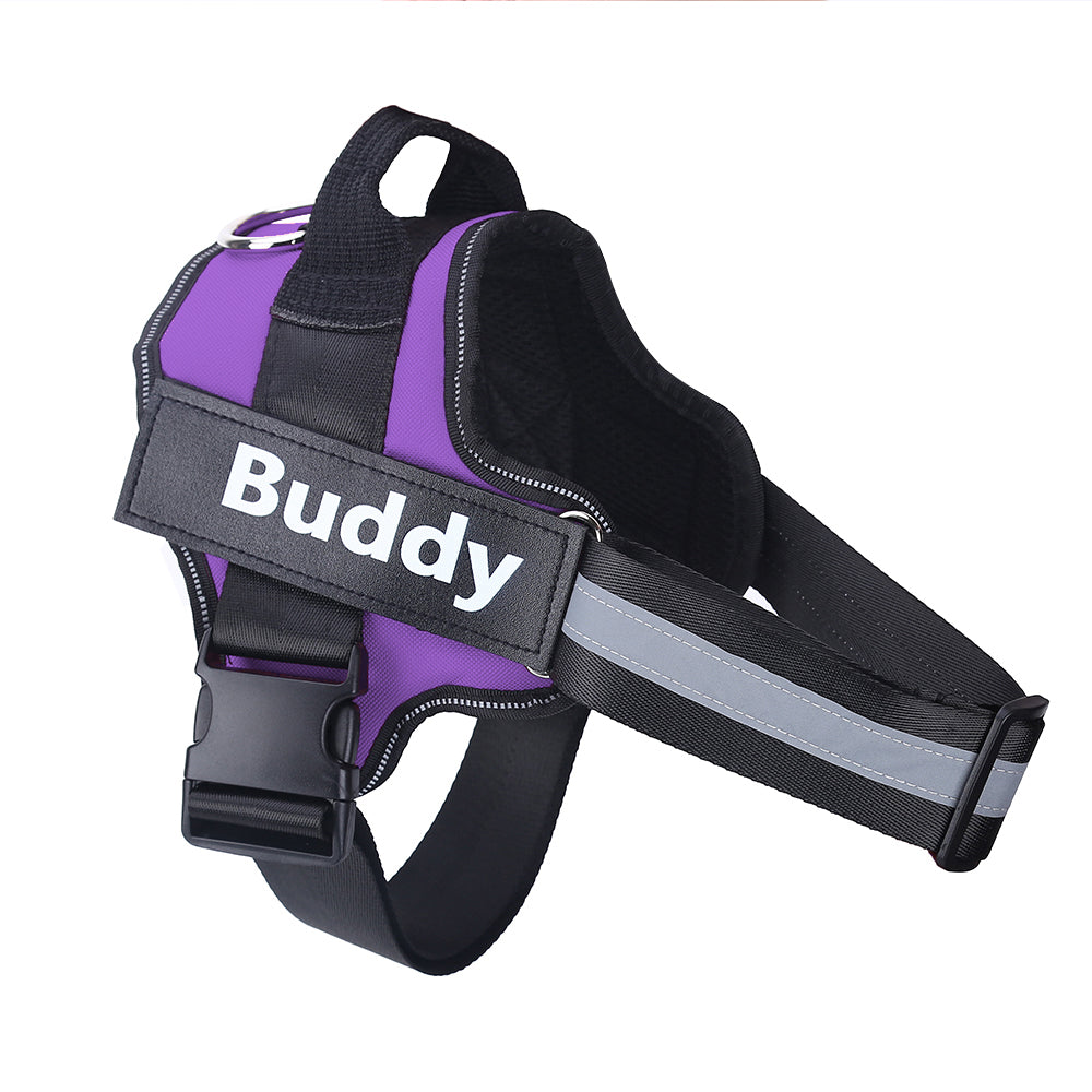 no pull reflective dog harness