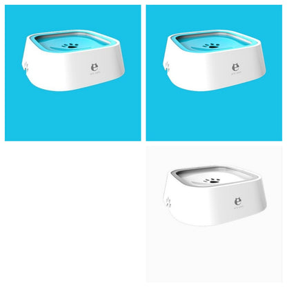 Anti Spill Floating Pet Water Bowl Slow Feeder Dispenser