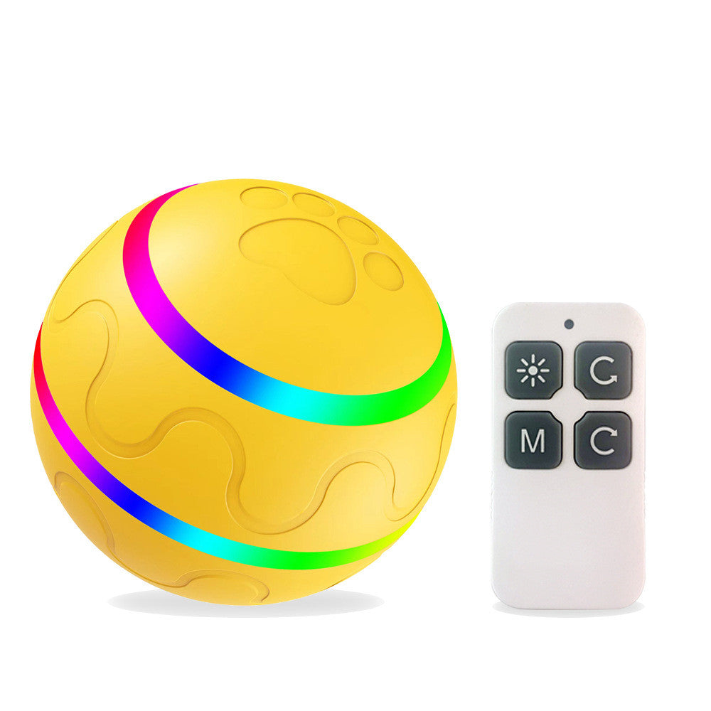 Automatic Self Rotating Interactive Ball Intelligent Pet Toy