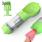 Pet Portable Water Bottle Feeder Bowl Garbage Bag Storage