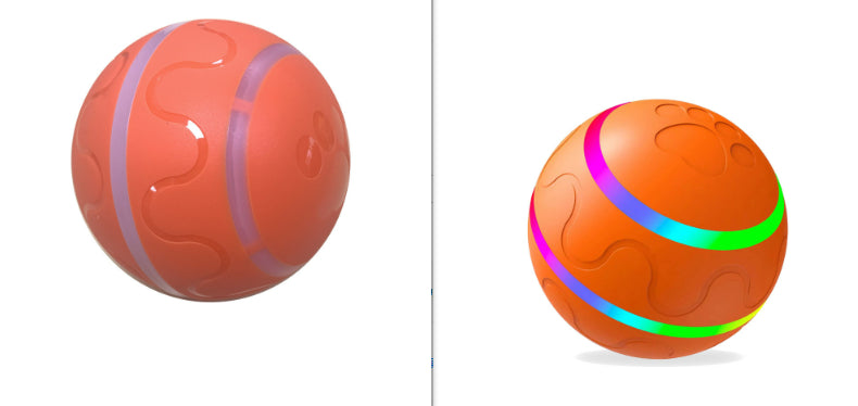 Automatic Self Rotating Interactive Ball Intelligent Pet Toy