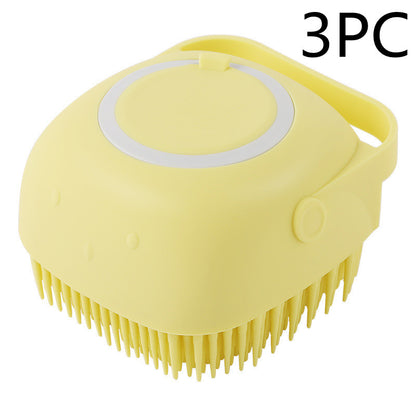 Pet Grooming Gloves Bath Massage Brush Cleaning Comb
