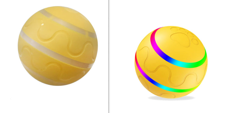 Automatic Self Rotating Interactive Ball Intelligent Pet Toy