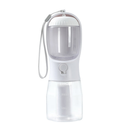 3-in-1 Portable Food Water & Waste Bag Dispenser Pet Cup