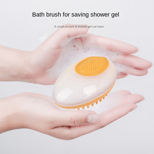 Pet Soft Silicone Grooming & Massage Shower Comb Bath Brush