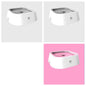 Anti Spill Floating Pet Water Bowl Slow Feeder Dispenser