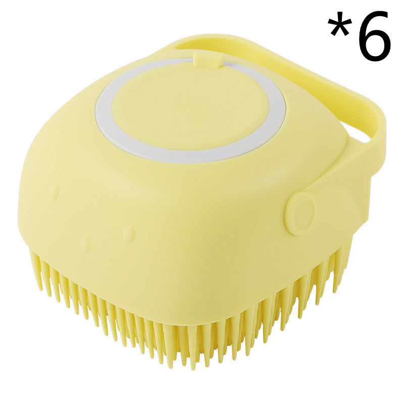 Pet Grooming Gloves Bath Massage Brush Cleaning Comb