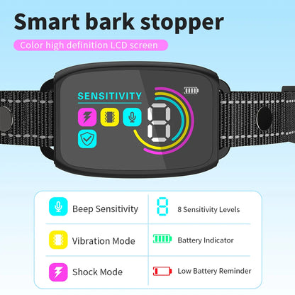 humane anti-barking dog collar