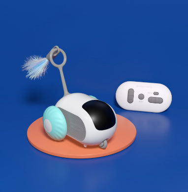 Remote Control Rechargeable Automatic Chasing Pet Car Toy