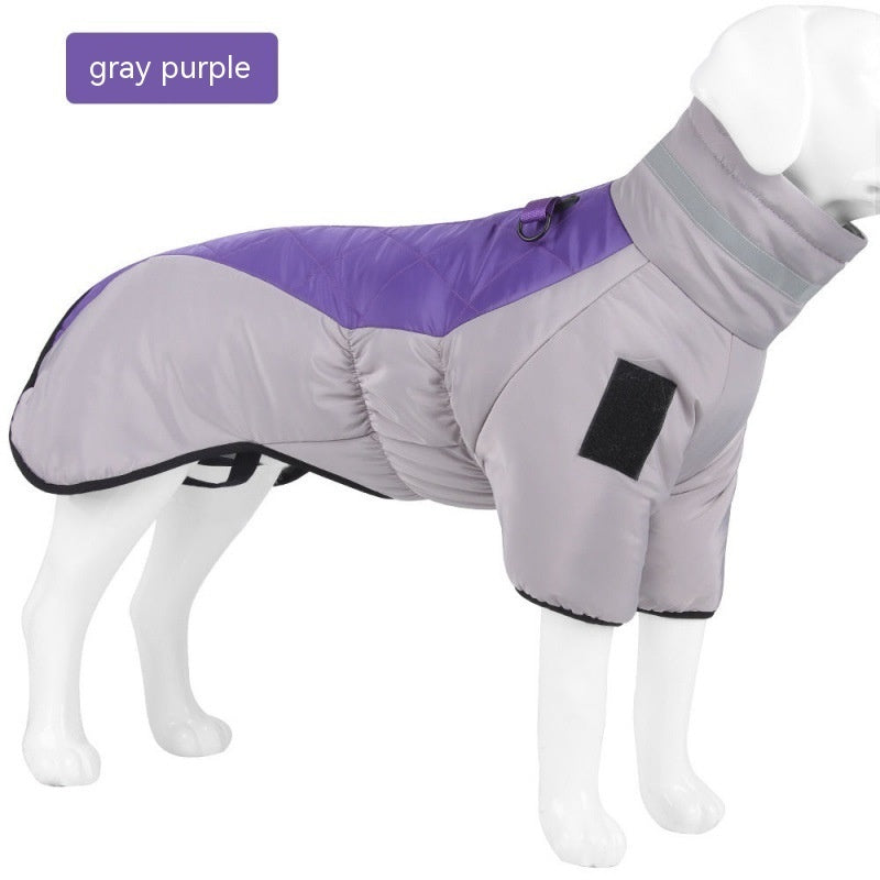 Waterproof Thick Warm Labrador Winter Dog Coat Jacket