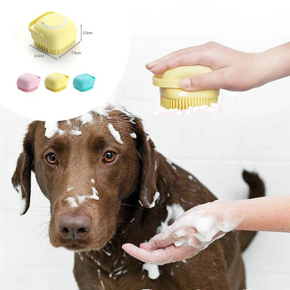 Pet Grooming Gloves Bath Massage Brush Cleaning Comb