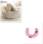 2-in-1 PetPlush Round Warm Winter House Bed for Dogs & Cats