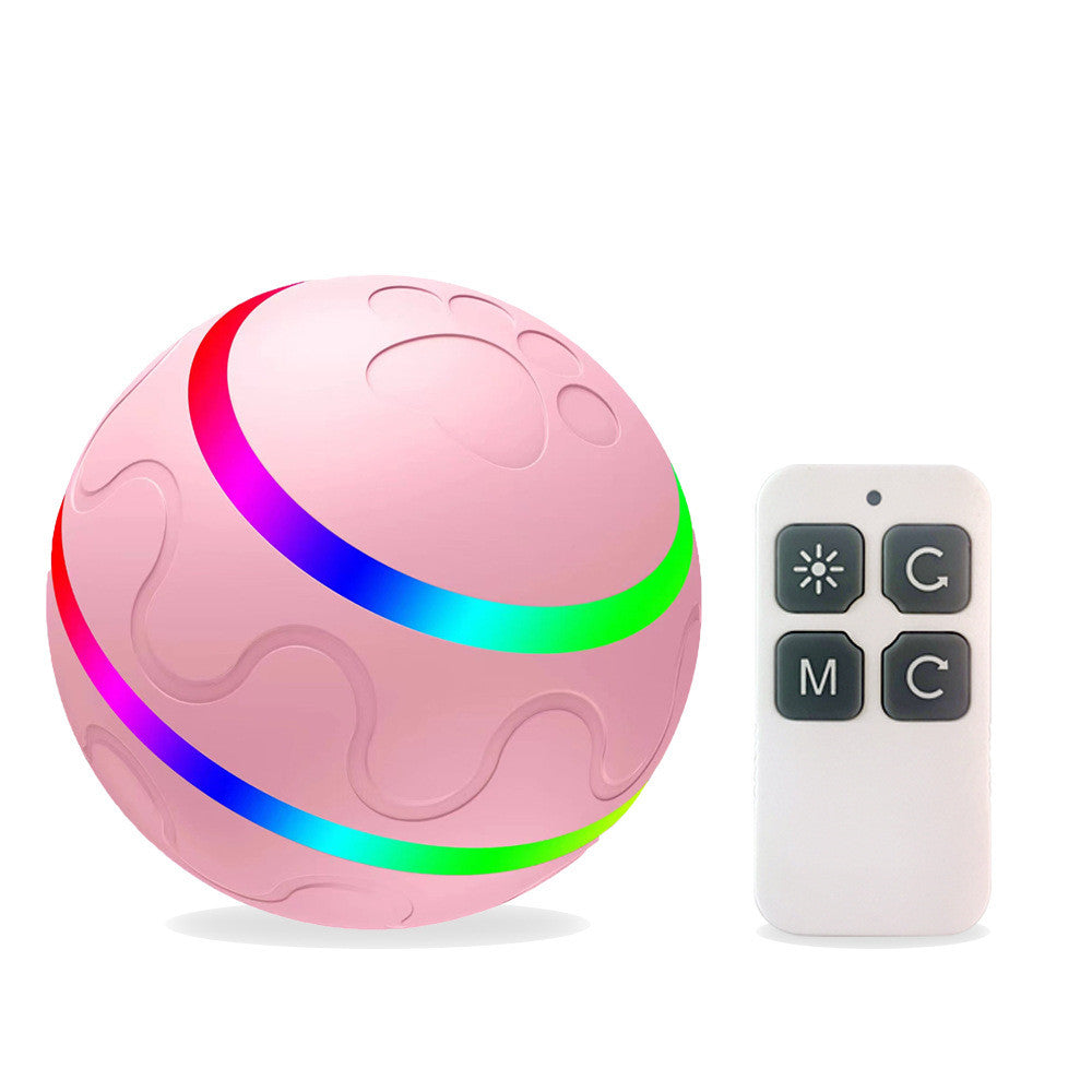 Automatic Self Rotating Interactive Ball Intelligent Pet Toy