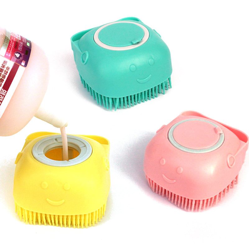 Pet Grooming Gloves Bath Massage Brush Cleaning Comb