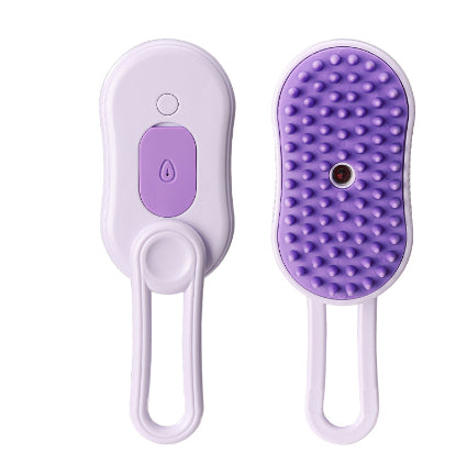 Electric Steam Spray Grooming Hair Removal Comb Pet Brush
