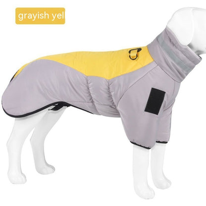 Waterproof Thick Warm Labrador Winter Dog Coat Jacket